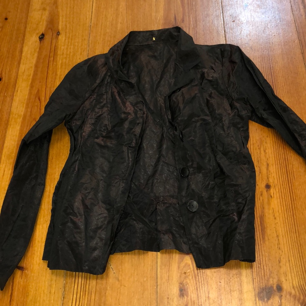 Brown Metallic jacket
